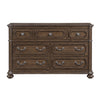 Ambrose Bedroom 7-Drawer Dresser, 64"W x 40.5"H – Brown | Commode de chambre à coucher Ambrose de 64 po (L) x 40,5 po (H) à 7 tiroirs - brune