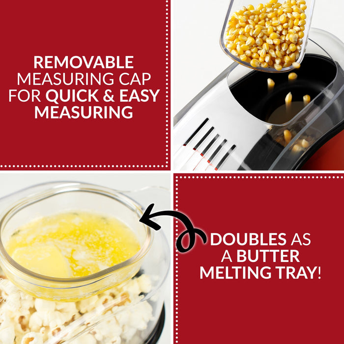 Machine à maïs soufflé Air-Pop de 16 tasses de Nostalgia - APH200RED