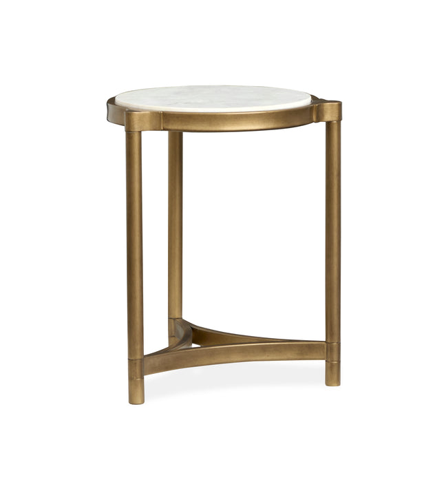 Table de salon Arlington de 19,88 po - laiton vieilli