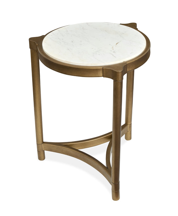 Table de salon Arlington de 19,88 po - laiton vieilli