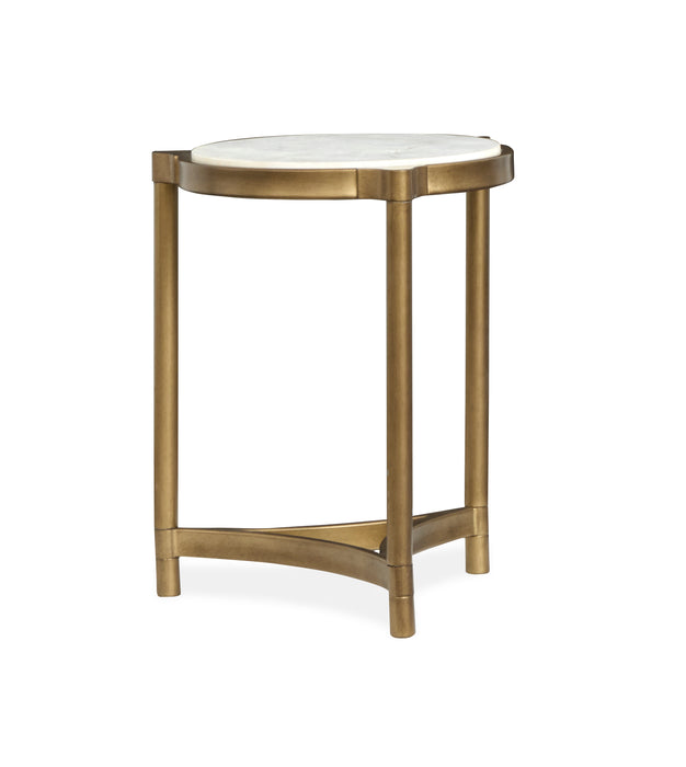 Table de salon Arlington de 19,88 po - laiton vieilli