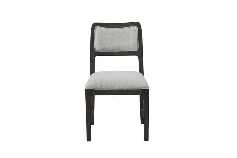 Chaise de salle à manger Austin en tissu de polyester - taupe et brun 