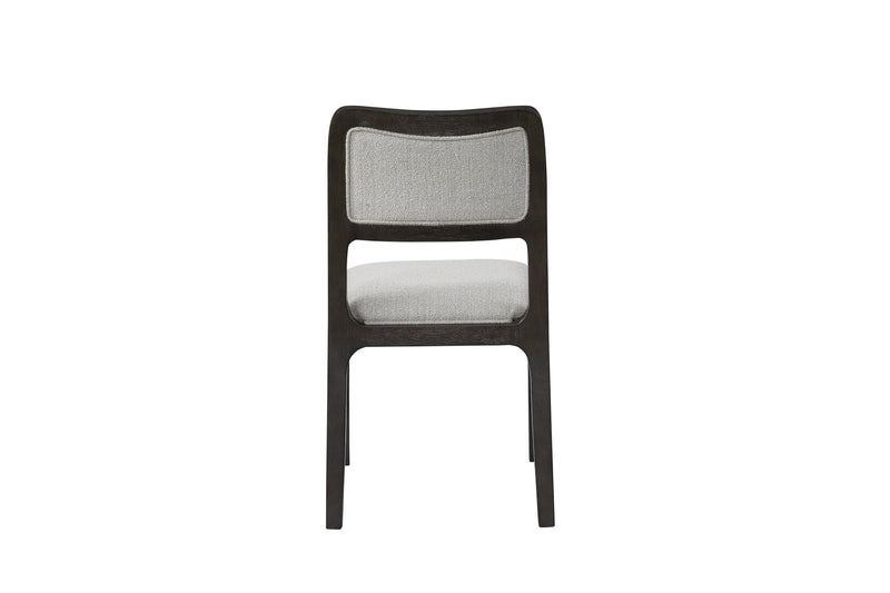 Chaise de salle à manger Austin en tissu de polyester - taupe et brun 