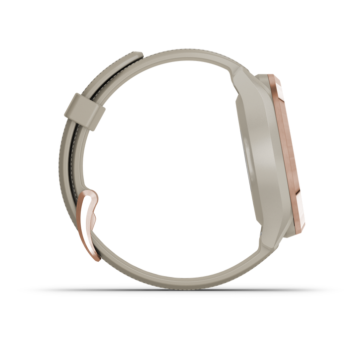 Garmin Approach® S42 Montre De Golf Gps Intelligente - Suivi De Fitness Avec Support Multi-gnss - Or Rose