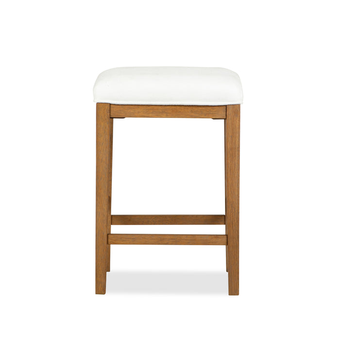 Tabouret Betton de 16 po avec pattes en bois - blé belge