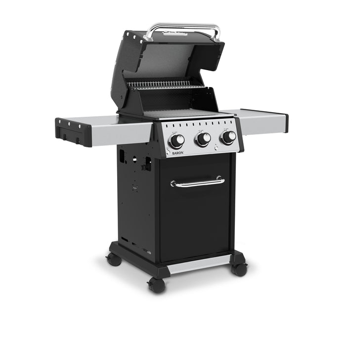 Gril à gaz naturel BaronMC 320 PRO noir de Broil King - 874217