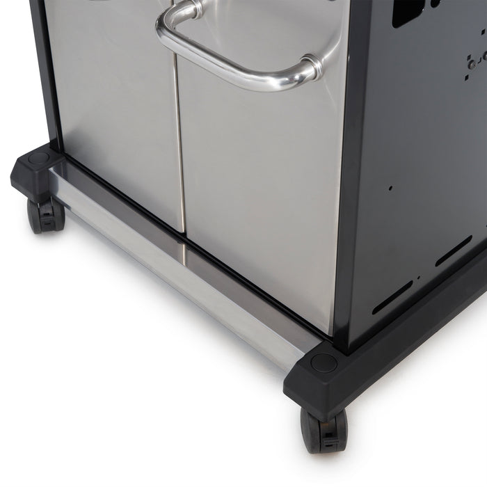 Gril à gaz naturel BaronMC S 490 PRO IR de Broil King avec brûleur latéral à infrarouge et brûleur arrière de rôtisserie - 875947