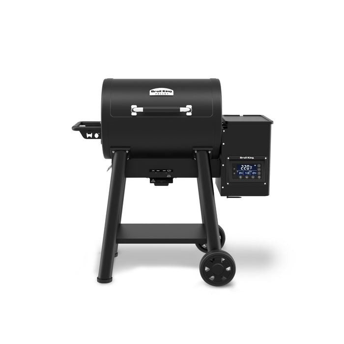 Gril à granules CrownMC Pellet 400 noir de 640 po2 de Broil King - 493051