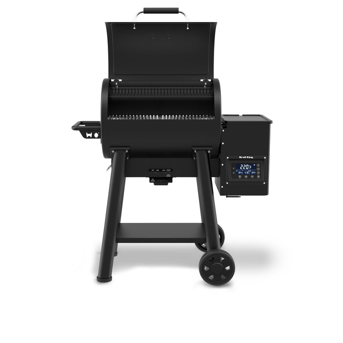 Gril à granules CrownMC Pellet 400 noir de 640 po2 de Broil King - 493051