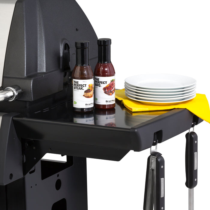 Gril à gaz naturel MonarchMC 390 de Broil King avec brûleur latéral et brûleur arrière de rôtisserie - 834287