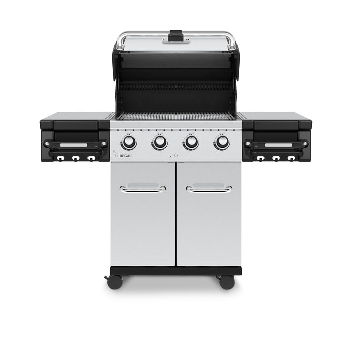 Gril à gaz propane RegalMC S 420 PRO en acier inoxydable de Broil King - 956314