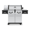 Gril à gaz naturel RegalMC S 590 PRO IR de Broil King avec brûleur latéral à infrarouge et brûleur arrière de rôtisserie - 958944