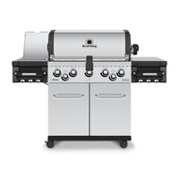 Gril à gaz naturel RegalMC S 590 PRO IR de Broil King avec brûleur latéral à infrarouge et brûleur arrière de rôtisserie - 958944