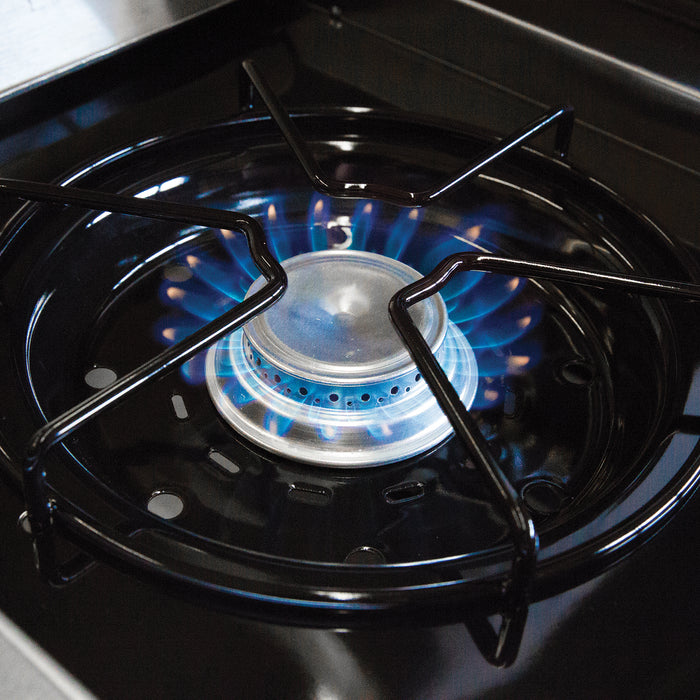 Gril à gaz propane SignetMC 390 en acier inoxydable de Broil King avec brûleur latéral et brûleur arrière de rôtisserie - 946884