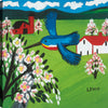 Œuvre d’art murale « Hummingbird » sur toile - 21 po x 21 po 