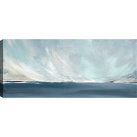  Œuvre d’art murale « Ocean » sur toile - 21 po x 48 po
