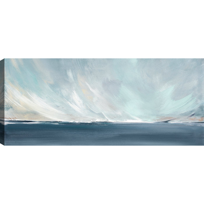 Œuvre d’art murale « Ocean » sur toile - 21 po x 48 po