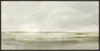  Œuvre d’art tactile en acrylique encadrée « At the Beach » - 25 po x 49 po