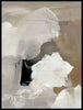 Brown Abstract Framed Canvas Art – 31" x 41" | Œuvre d’art encadrée « Brown Abstract » sur toile - 31 po x 41 po
