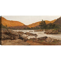 Œuvre d’art murale « Riverside » sur toile - 30 po x 60 po