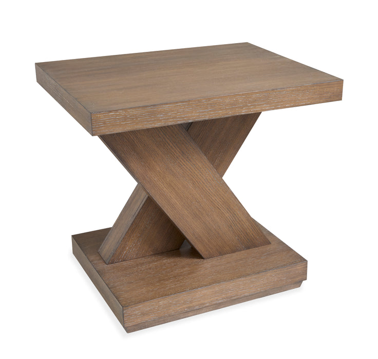 Table de bout Buckley de 20 po - brun épicé