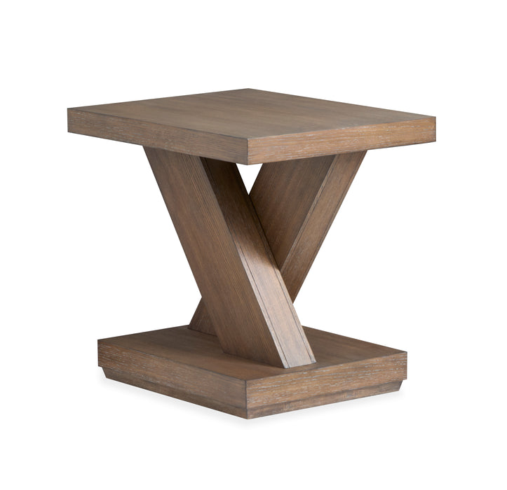 Table de bout Buckley de 20 po - brun épicé