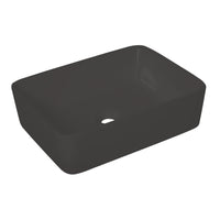 Lavabo de salle de bain rectangulaire Bristol Sinks noir - BV113