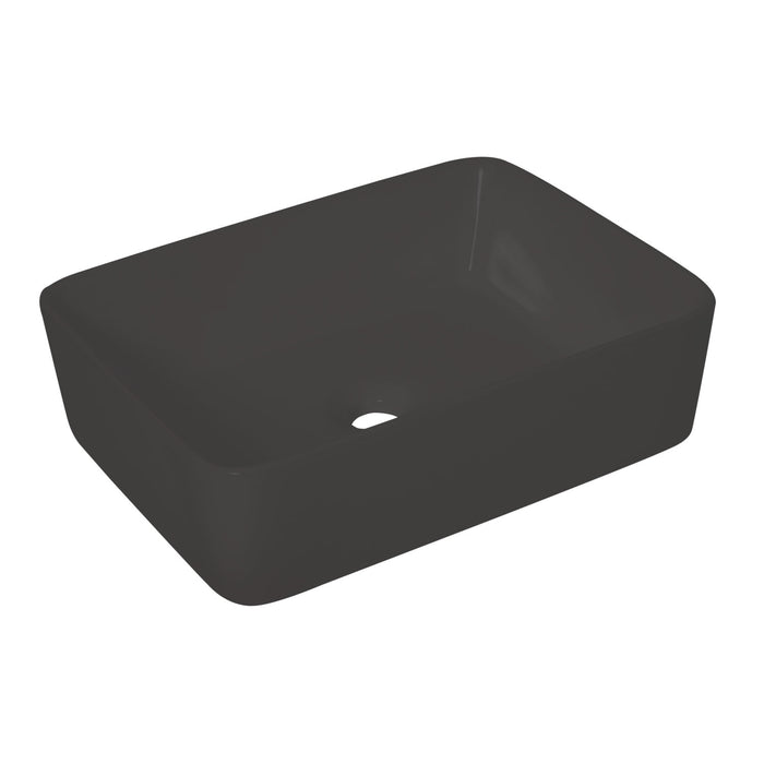 Lavabo de salle de bain rectangulaire Bristol Sinks noir - BV113