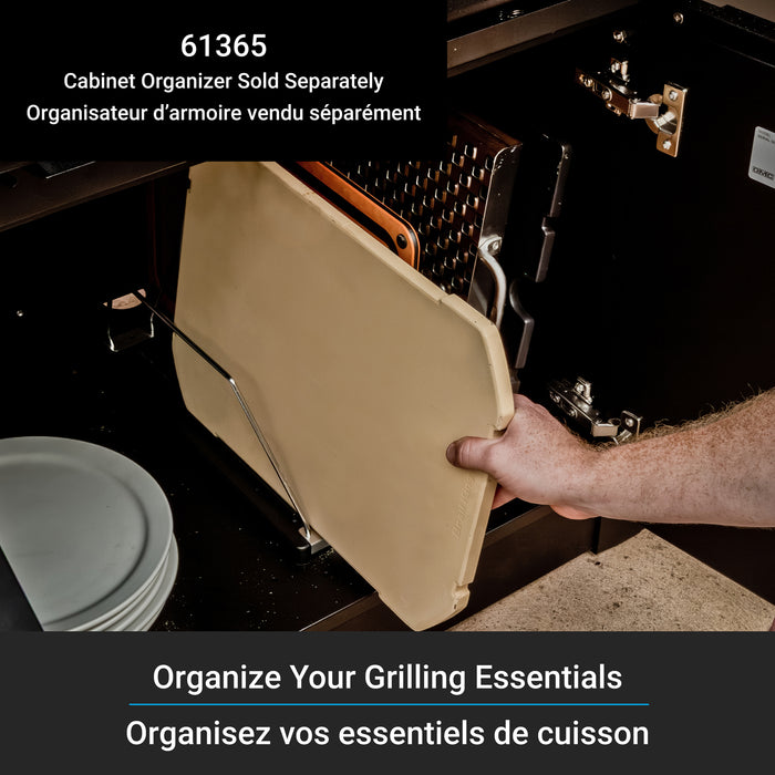 Broil King Baron 420i Shadow 4-bruleurs 40 000 BTU Barbecue a gaz propane encastre - 875814