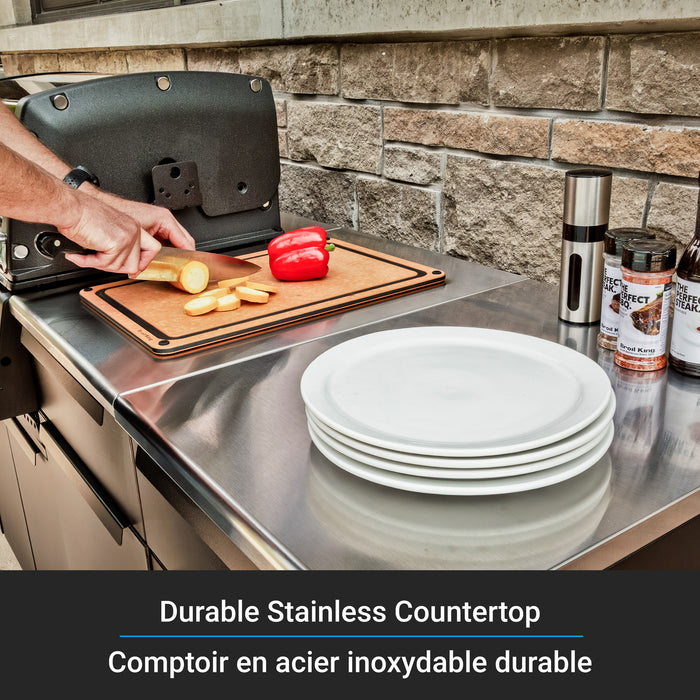 Broil King Baron 490i Shadow 4-bruleurs 40 000 BTU Barbecue a gaz naturel encastre - 875847