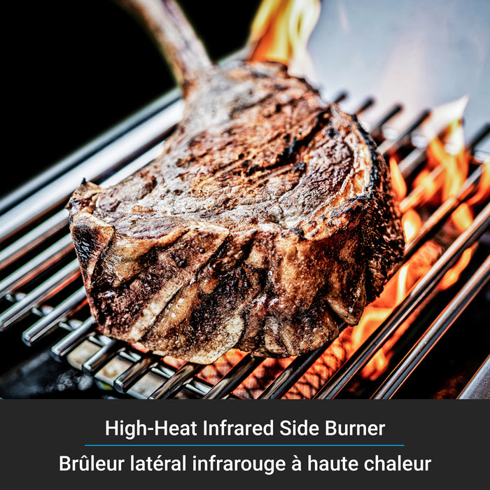 Broil King Baron 590i Shadow 5-bruleurs 45 000 BTU Barbecue a gaz propane encastre - 876844