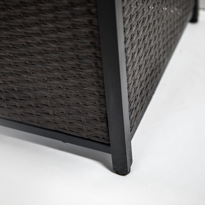 Foyer-table à gaz Deko Living pour l'extérieur