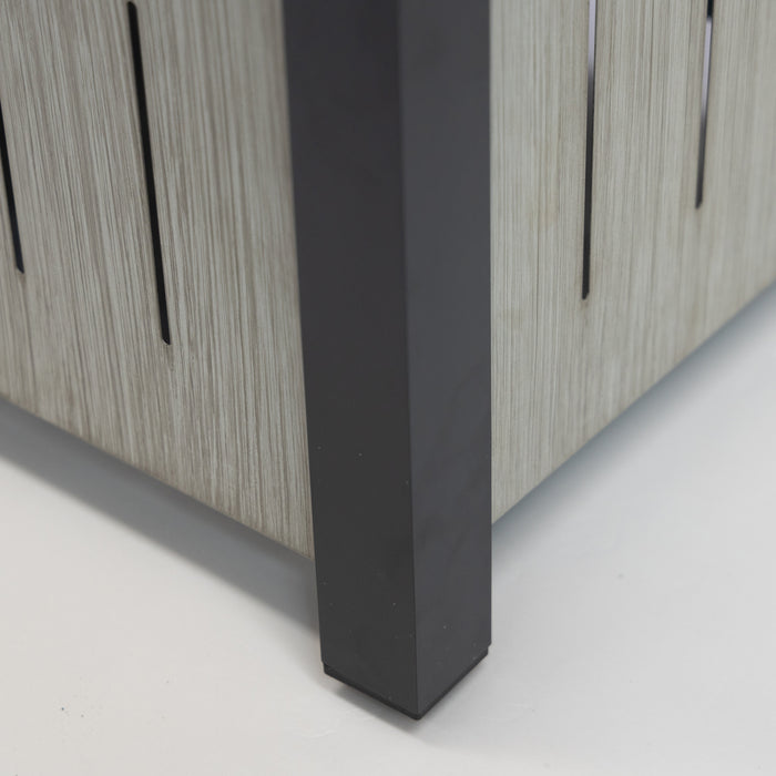 Foyer-table à gaz propane Deko Living pour l’extérieur avec bac à glaçons