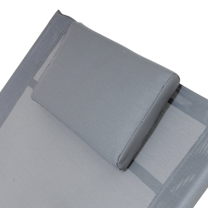 Chaise longue berçante Deko Living pour l'extérieur