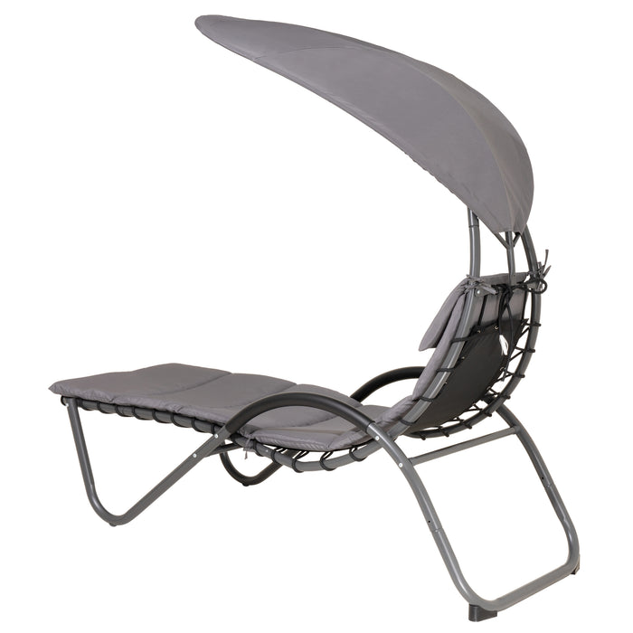 Chaise longue Deko Living pour l'extérieur avec toit