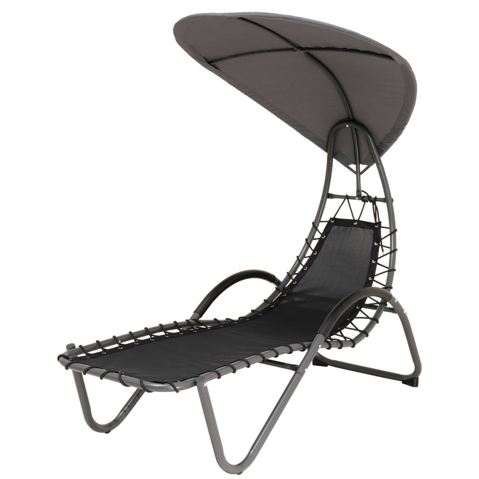 Chaise longue Deko Living pour l'extérieur avec toit