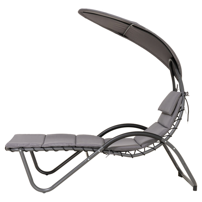 Chaise longue Deko Living pour l'extérieur avec toit