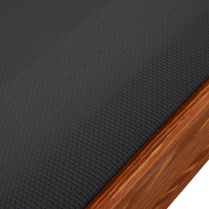 Chaise longue Deko Living pour l'extérieur - noire