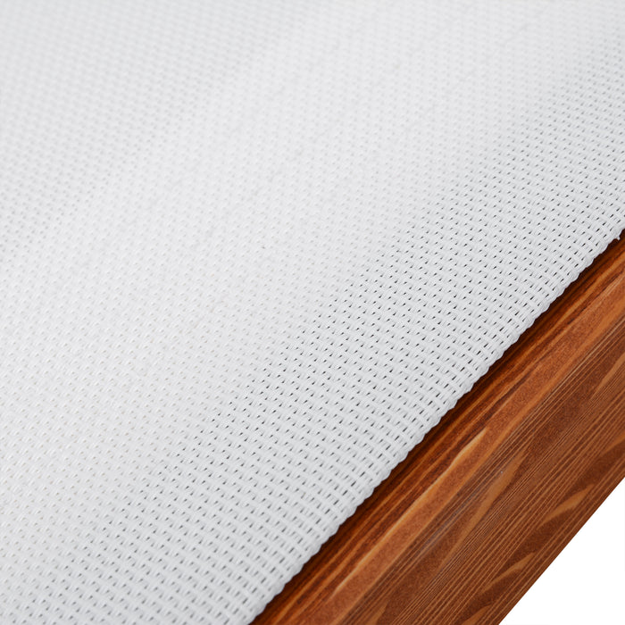 Chaise longue Deko Living pour l'extérieur - blanche