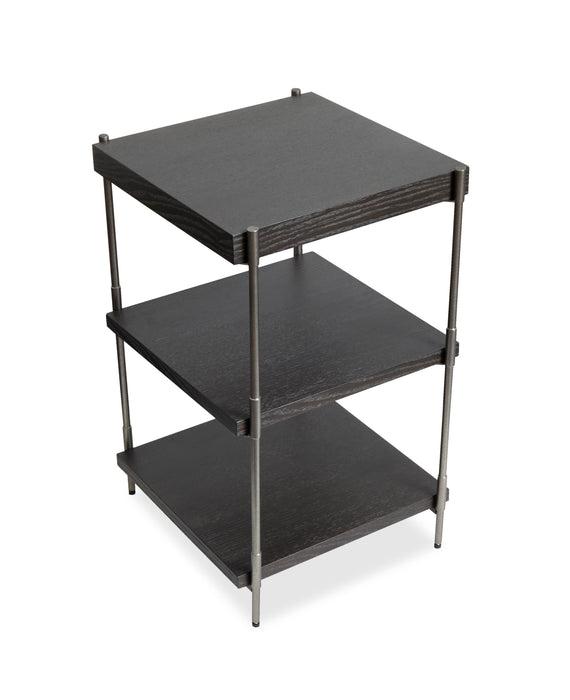 Table d’appoint Corrall de 16 po avec rangement - Briarsmoke foncé