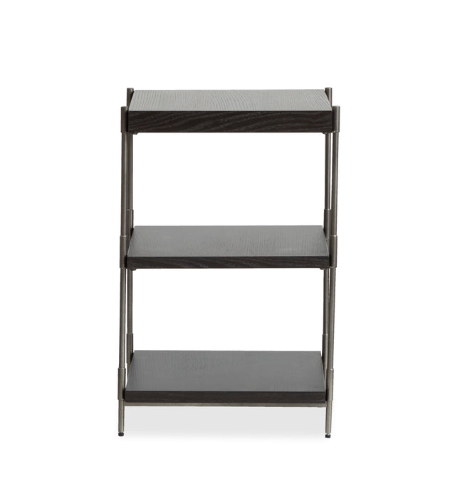 Table d’appoint Corrall de 16 po avec rangement - Briarsmoke foncé