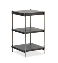 Table d’appoint Corrall de 16 po avec rangement - Briarsmoke foncé