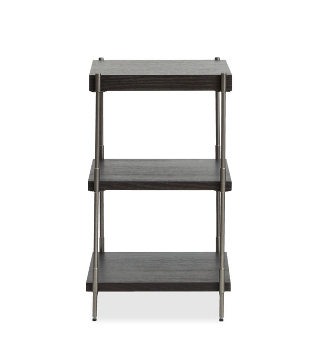 Table d’appoint Corrall de 16 po avec rangement - Briarsmoke foncé