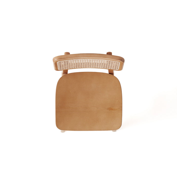 Tabouret bar Versailles de Manhattan Comfort de hauteur comptoir - canne naturelle