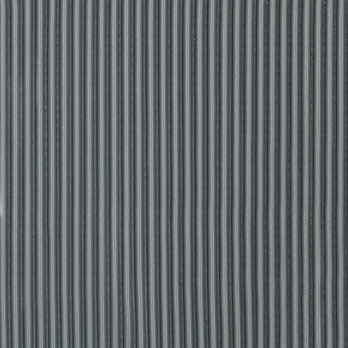 Table à café moderne Anderson de Manhattan Comfort avec revêtement en similicuir et dessus de table en imitation de marbre en céramique - grise