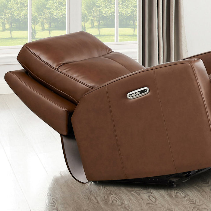 Fauteuil à inclinaison électrique Vienna de Hydeline - brun