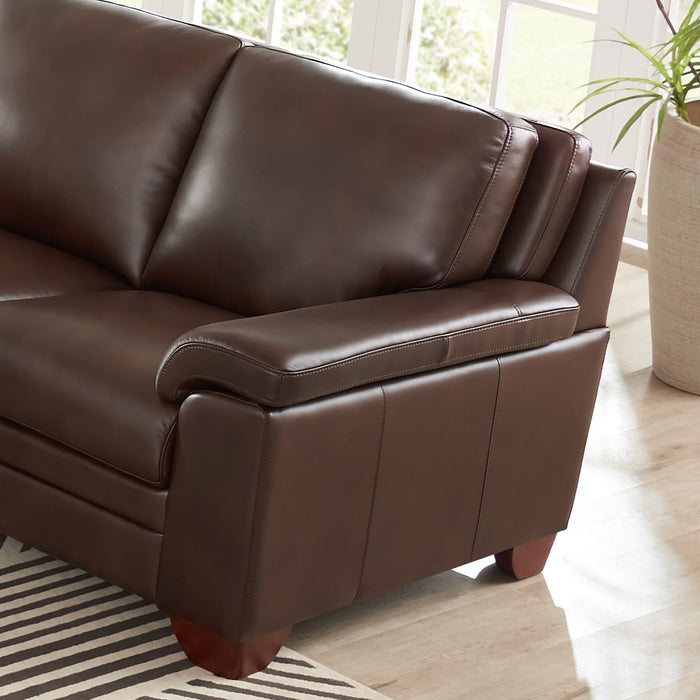 Sofa Magnum de Hydeline en cuir - brun
