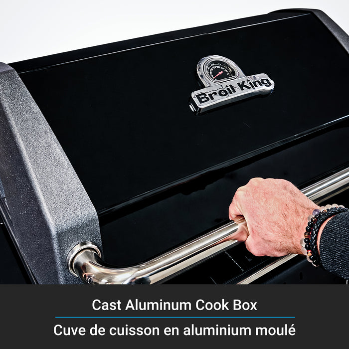 Broil King Crown 410 Shadow 4-bruleurs 40 000 BTU Barbecue a gaz naturel - 865057