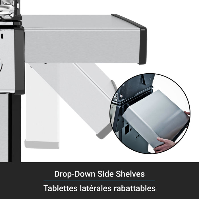 Broil King Crown S 490 4-bruleurs 40 000 BTU Barbecue a gaz naturel - 865387