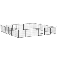 Pawhut Parc Pour Chien Tres Resistant, 24 Panneaux De 31.5